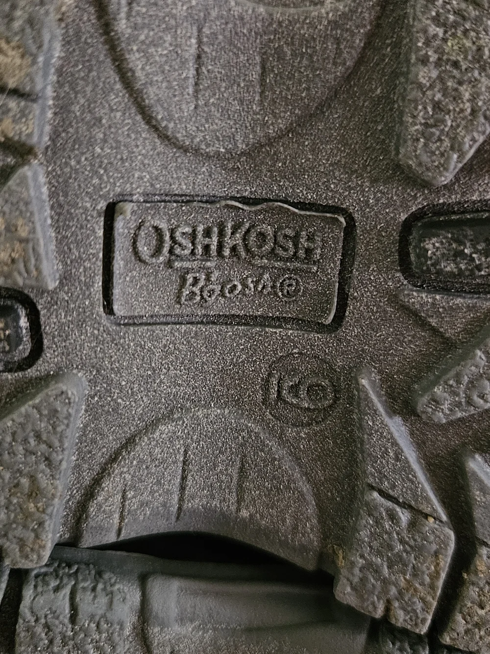 OshKosh B'gosh Black & Gray Kids Winter Boots